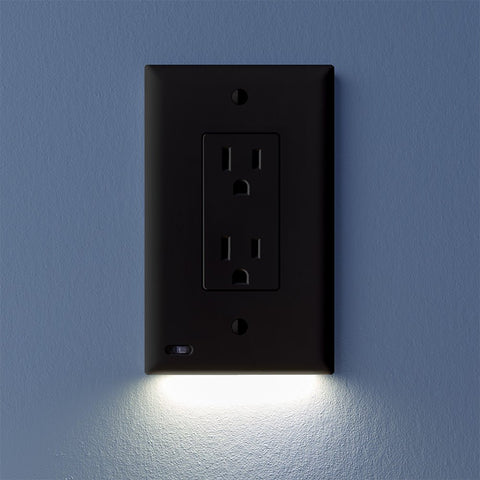 SnapPower GuideLight 2PLUS - Black, Decor - Wallplate Warehouse 01 - O1GL - CBK - SP20 850033353730 1 Rocker