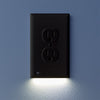 SnapPower GuideLight 2PLUS - Black, Duplex - Wallplate Warehouse 01 - O1GL - XBK - SP20 850033353723 1 Duplex