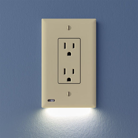 SnapPower GuideLight 2PLUS - Ivory, Decor - Wallplate Warehouse 01 - O1GL - CIV - SP20 851322008799 1 Rocker