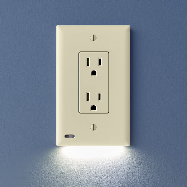 SnapPower GuideLight 2PLUS - Light Almond, Decor - Wallplate Warehouse 01 - O1GL - CLA - SP20 851322008980 1 Rocker