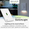 SnapPower Switchlight - 1 Toggle, Light Almond - Wallplate Warehouse 01 - SPLG - 100 - TGLA 851322008935 1 Toggle