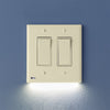 SnapPower Switchlight - 2 Rocker, Light Almond - Wallplate Warehouse 01 - S2SW - KLA - SP10 - 4 851322008959 2 Rocker