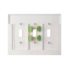 SnapPower Switchlight - 3 Toggle, White - Wallplate Warehouse 01 - S3SW - TWH - SP11 - 4 00851322008461 3 Toggle