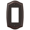 Sonoma Aged Bronze Steel - 1 Rocker Wallplate - Wallplate Warehouse 159RDB 070686573105 1 Rocker
