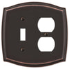 Sonoma Aged Bronze Steel - 1 Toggle / 1 Duplex Wallplate - Wallplate Warehouse 159TDDB 070686573129 1 Toggle / 1 Duplex
