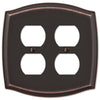 Sonoma Aged Bronze Steel - 2 Duplex Wallplate - Wallplate Warehouse 159DDDB 070686573143 2 Duplex