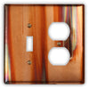 Stellar Copper - 1 Toggle / 1 Duplex Wallplate - Wallplate Warehouse STELCOP1T1D 819332025151 1 Toggle / 1 Duplex