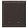 Steps Aged Bronze Cast - 2 Blank Wallplate - Wallplate Warehouse 84BBVB - B 070686020630 2 Blank