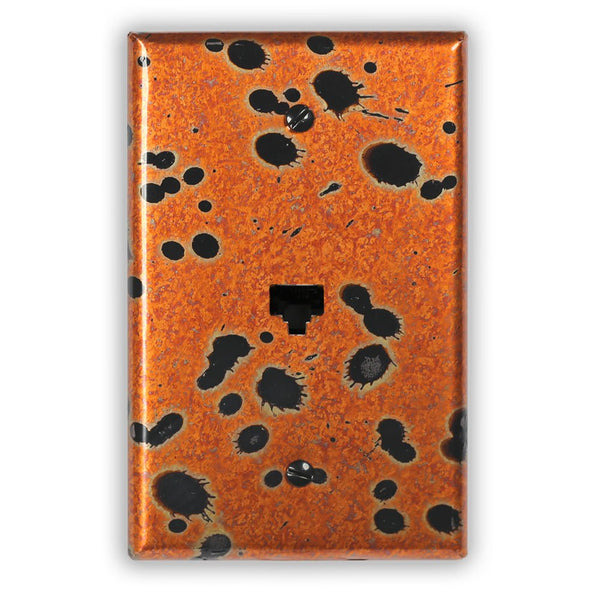 Sunburst Copper - 1 Data Jack Wallplate - Wallplate Warehouse SUNBCOP1DJ 819332025762