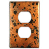 Sunburst Copper - 1 Duplex Wallplate - Wallplate Warehouse SUNBCOP1D 819332025700 1 Duplex