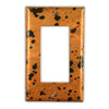 Sunburst Copper - 1 Rocker Wallplate - Wallplate Warehouse SUNBCOP1R 819332025335 1 Rocker