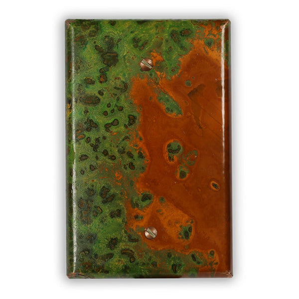 Verde Copper - 1 Blank Wallplate - Wallplate Warehouse VERDCOP1B 819332026233 1 Blank