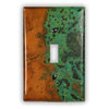 Verde Copper - 1 Toggle Wallplate - Wallplate Warehouse VERDCOP1T 819332025793 1 Toggle