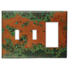 Verde Copper - 2 Toggle / 1 Rocker Wallplate - Wallplate Warehouse VERDCOP2T1R 819332025922 2 Toggle / 1 Rocker