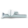White 1 Inch Wallplate Screws - 10 Pack - Wallplate Warehouse PSLW 070686582541 Screws