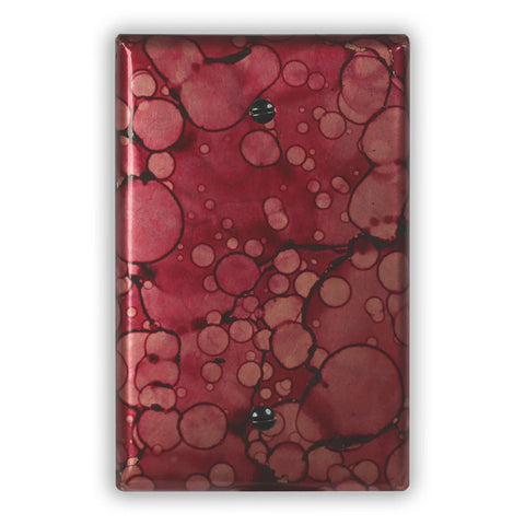 Wine Red Copper - 1 Blank Wallplate - Wallplate Warehouse WIRDCOP1B 819332026981 1 Blank