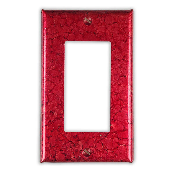 Wine Red Copper - 1 Rocker Wallplate - Wallplate Warehouse WIRDCOP1R 819332026868 1 Rocker