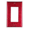 Wine Red Copper - 1 Rocker Wallplate - Wallplate Warehouse WIRDCOP1R 819332026868 1 Rocker
