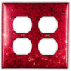 Wine Red Copper - 2 Duplex Wallplate - Wallplate Warehouse WIRDCOP2D 819332026974 2 Duplex