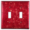 Wine Red Copper - 2 Toggle Wallplate - Wallplate Warehouse WIRDCOP2T 819332026820 2 Toggle