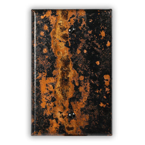 Zebra Copper - 1 Blank Wallplate - Wallplate Warehouse ZEBRCOP1B 819332027223 1 Blank