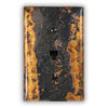 Zebra Copper - 1 Phone Jack Wallplate - Wallplate Warehouse ZEBRCOP1PJ 819332027254