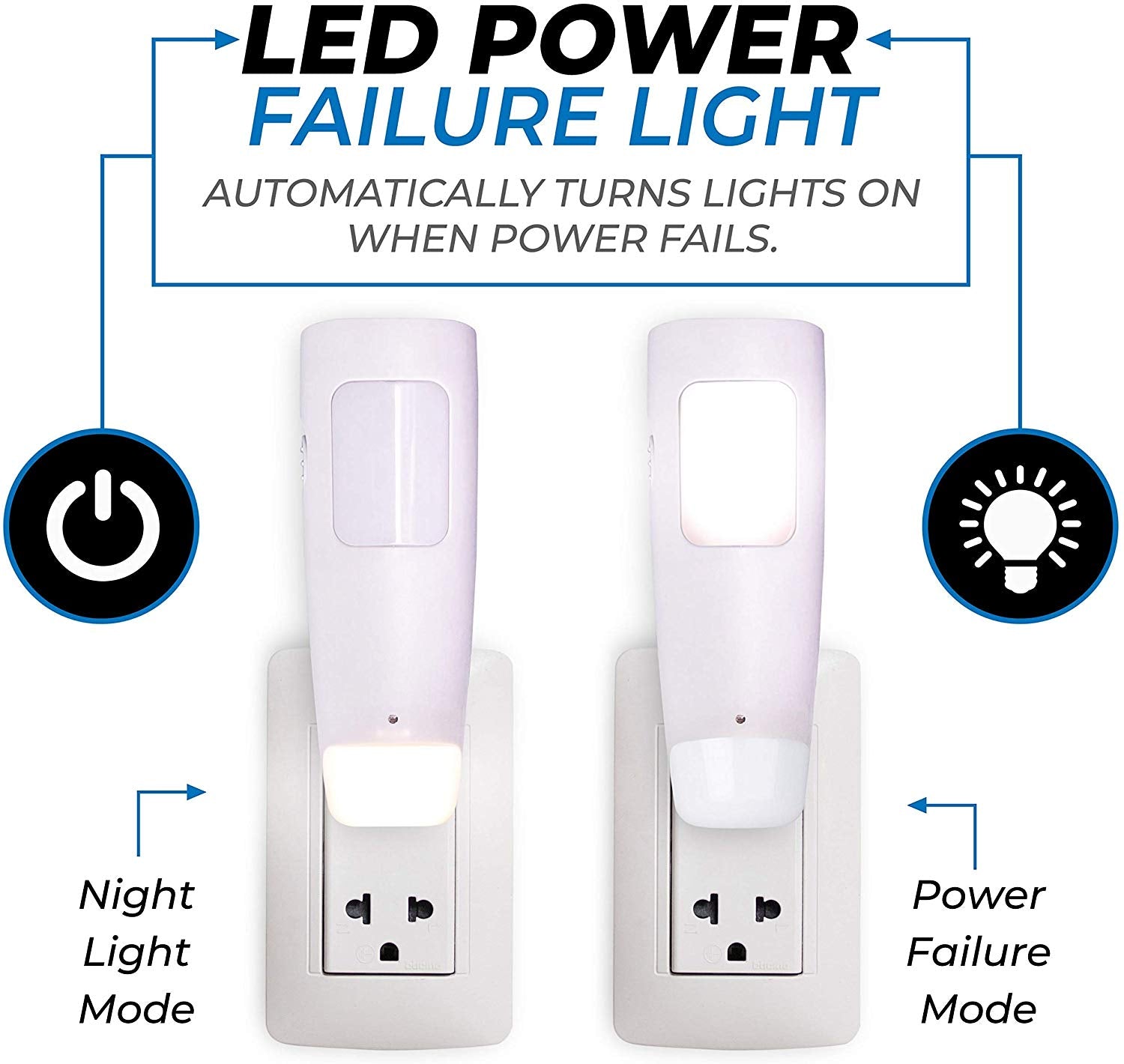 LED Power Failure Night Light - #72818