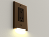 LumiCover LED Night Light - Decora - Aged Bronze