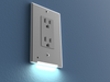 LumiCover LED Night Light - Decora - Nickel