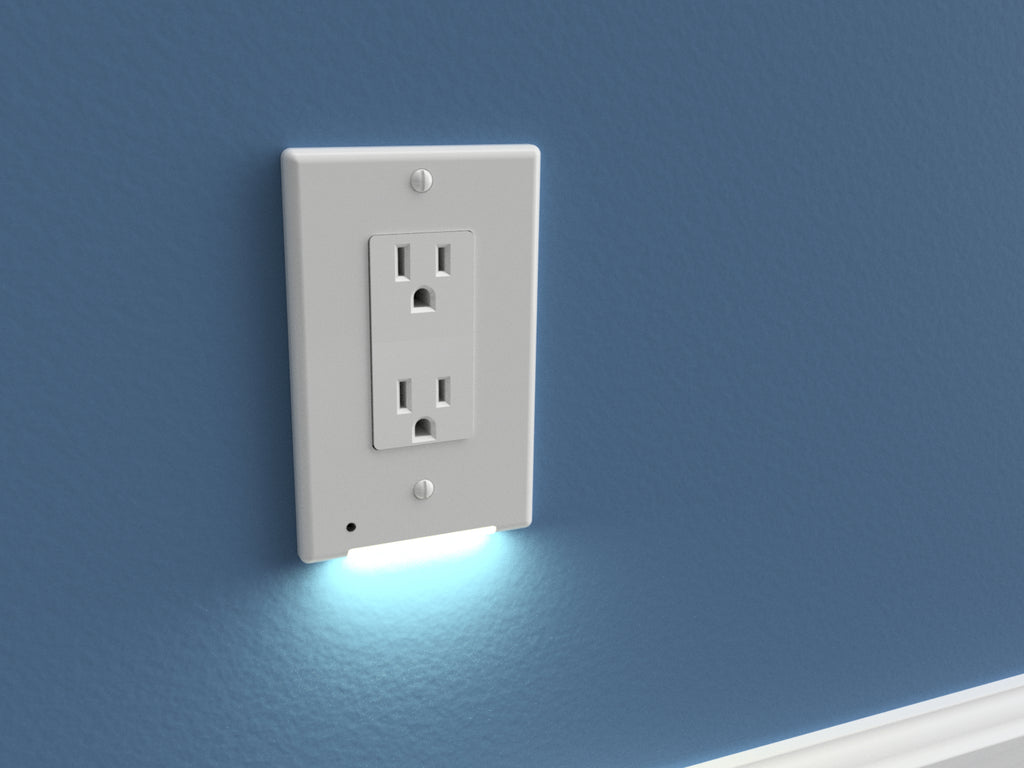 Electrical outlet with night light discount