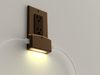 LumiCover LED Night Light & Dual USB Charger - Decora - Bronze