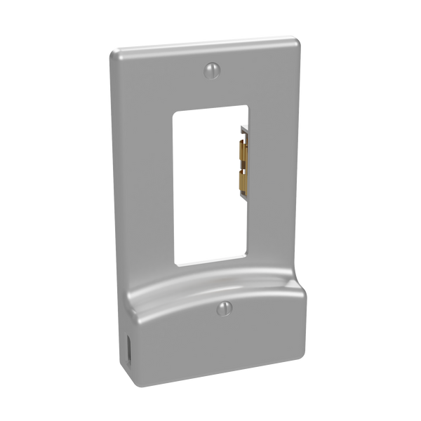 LumiCover LED Night Light & Dual USB Charger - Decora - Nickel