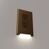 LumiCover LED Night Light - Decora - Aged Bronze