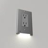 LumiCover LED Night Light - Decora - Nickel