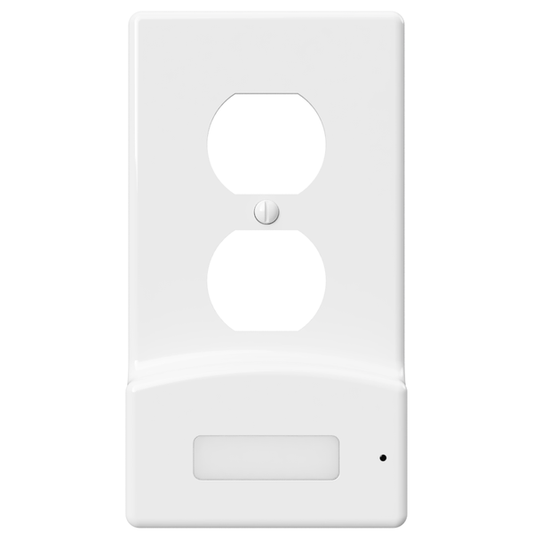 LumiCover Power Failure & LED Night Light - Duplex - White