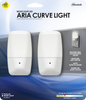 Aria LED Automatic Frosted Night Light - 2 Pack