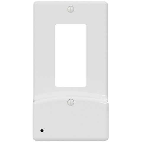 LumiCover LED Night Light & Dual USB Charger - Decora - White