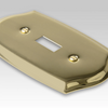 Sonoma Polished Brass Steel - 3 Toggle Wallplate