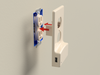 LumiCover LED Night Light & Dual USB Charger - Duplex - Light Almond