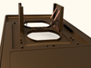 LumiCover LED Night Light & Dual USB Charger - Duplex - Bronze
