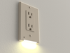 LumiCover LED Night Light - Decora - Light Almond - Wallplate Warehouse LCR - CDDO - AL 070686771730 Night Lights