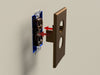 LumiCover LED Night Light - Duplex - Aged Bronze - Wallplate Warehouse LCR - CCDO - DB 070686771716 Night Lights