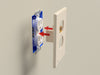 LumiCover LED Night Light - Duplex - Light Almond - Wallplate Warehouse LCF - CDO - AL 070686771693 Night Lights
