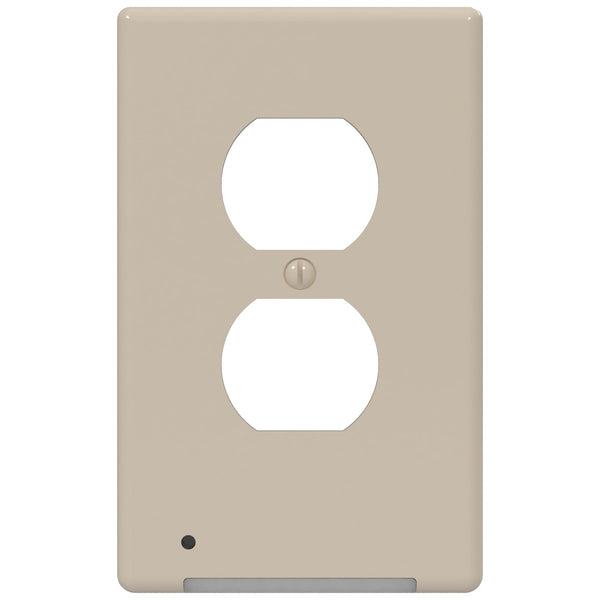 LumiCover LED Night Light - Duplex - Light Almond - Wallplate Warehouse LCF - CDO - AL 070686771693 Night Lights