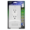 LumiCover Power Failure & LED Night Light - Decora - White - Wallplate Warehouse LCR - PDDO - W 070686006689 Night Lights